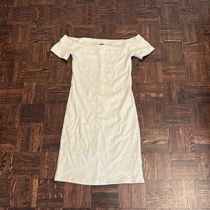 Off the shoulder dress